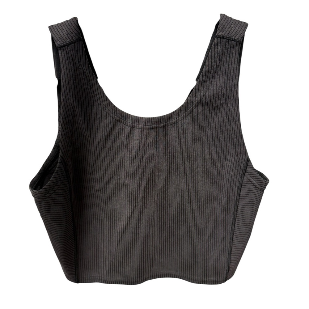 Lululemon Athletica Ribbed Softstreme Crop Tank Size 10/12